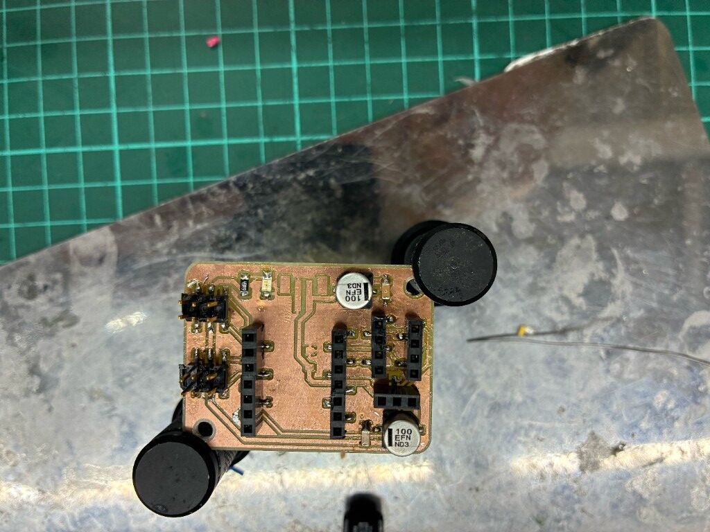 Soldering inner pins