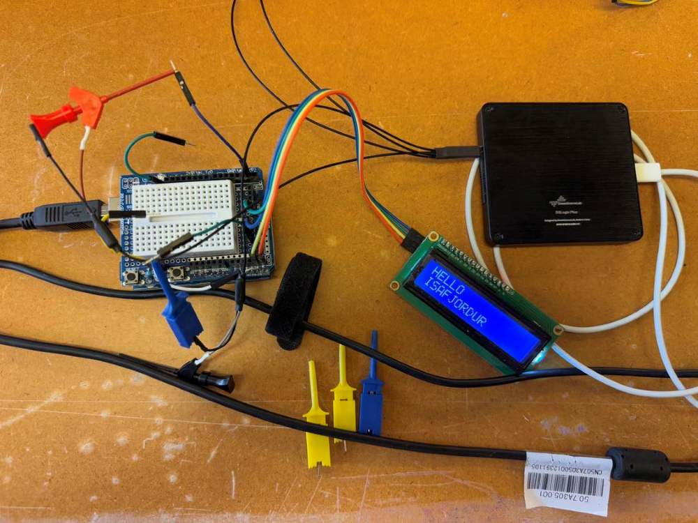 Logic Analyzer setup