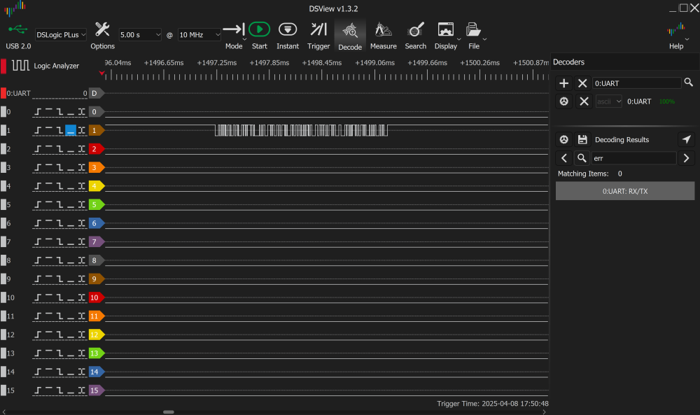 Logic Analyzer - Uart1