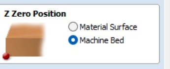 Zero Z-axis on machine bed