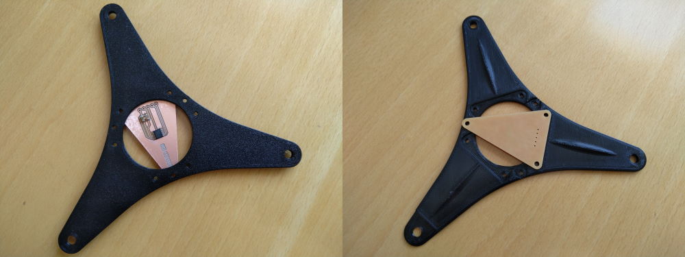 Breakout board in holder