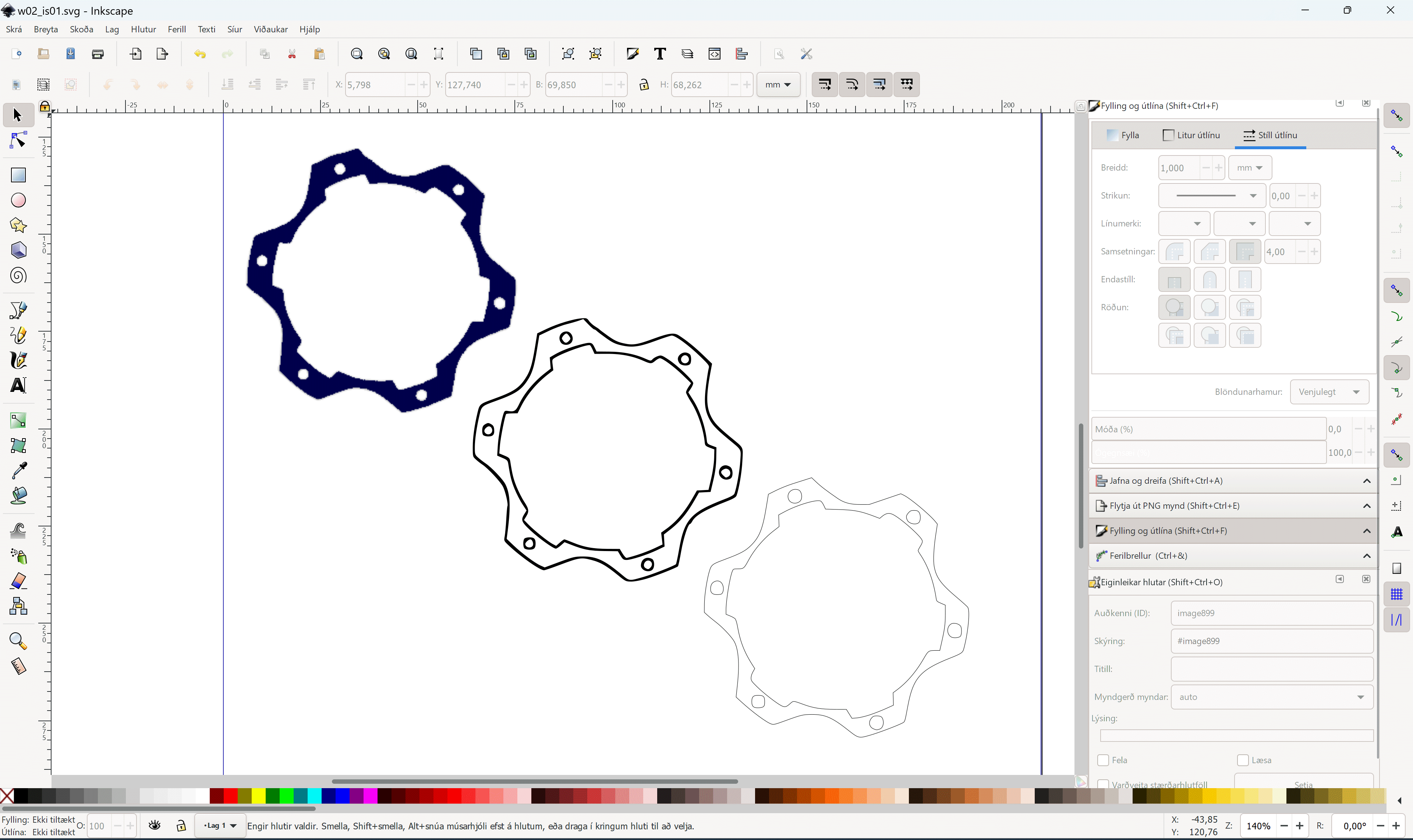 Inkscape trace