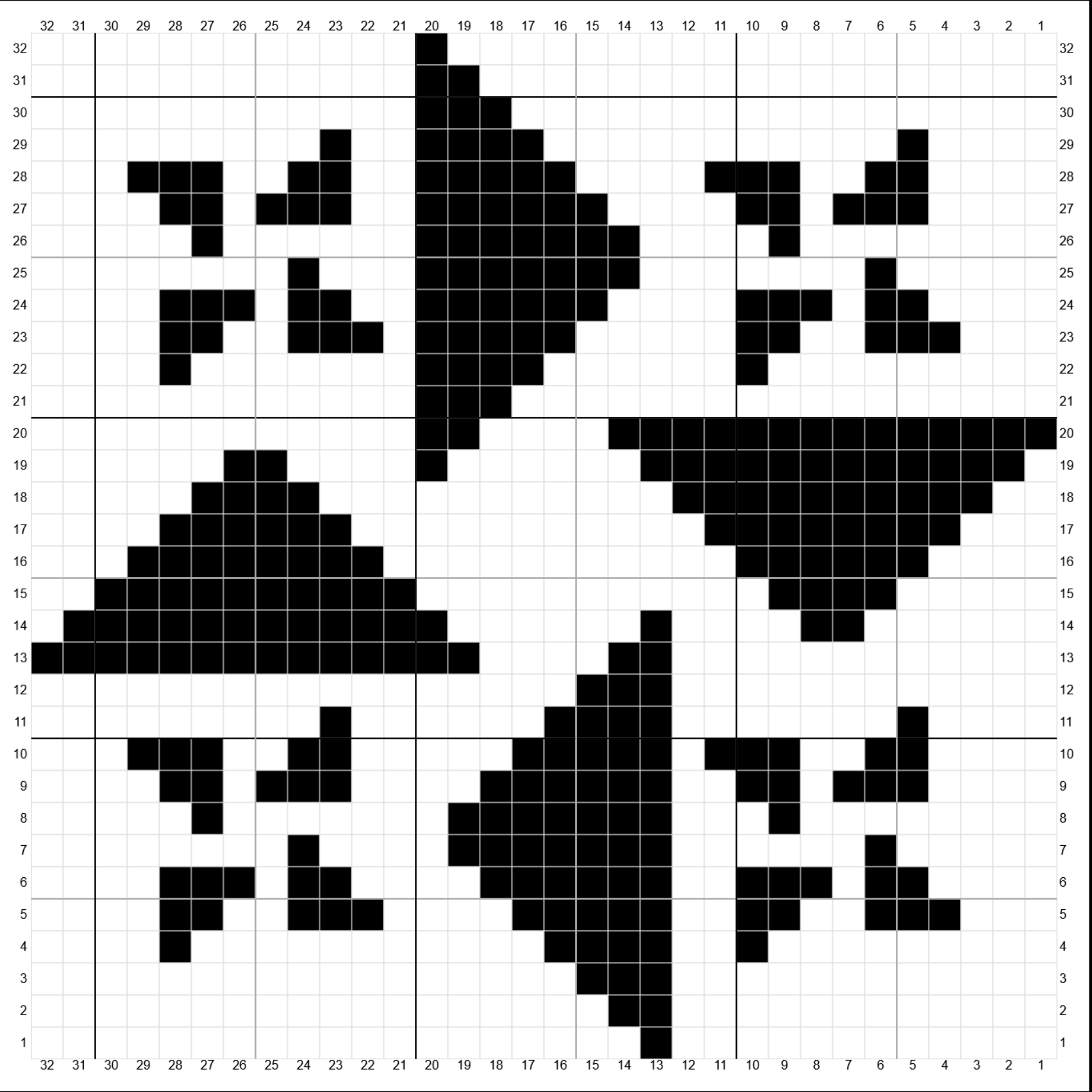 Pattern 30 x 30