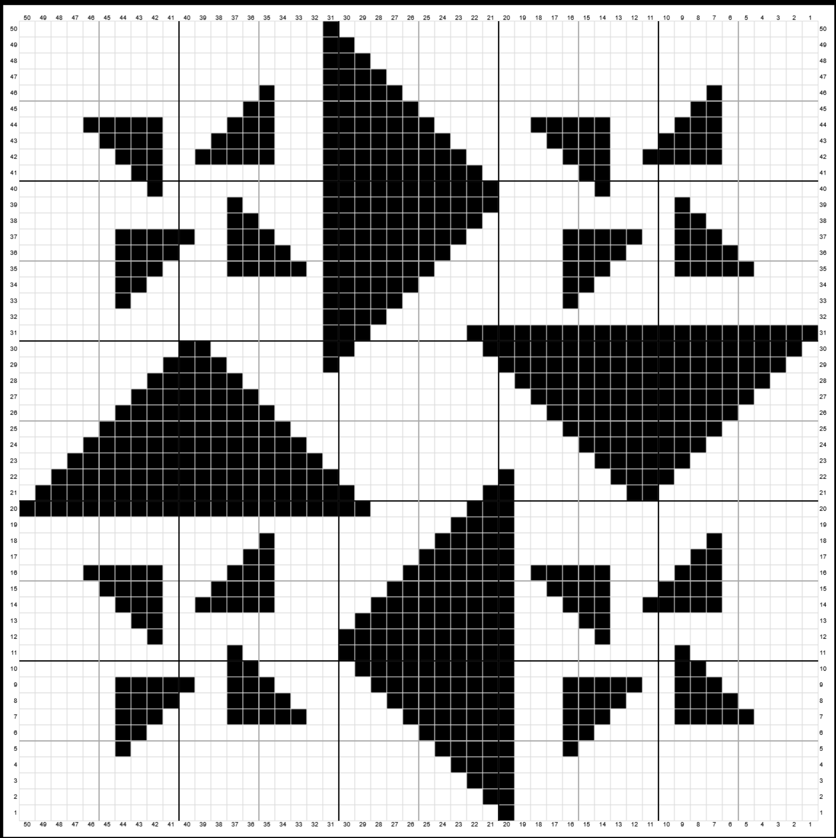 Pattern 50 x 50