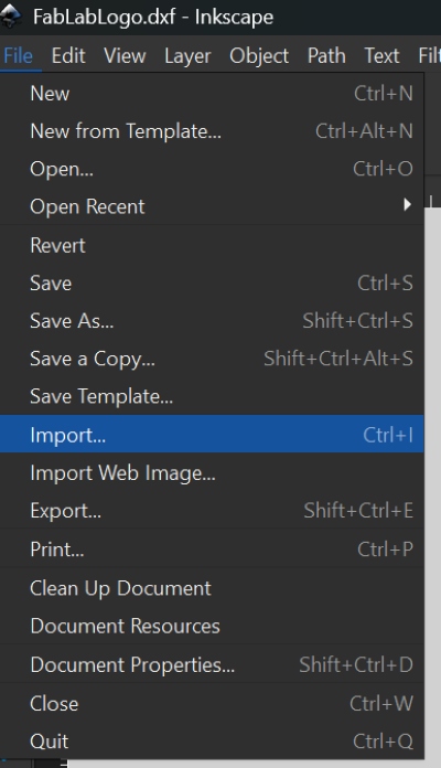 File and import