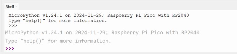 Raspberry Pi Pico connected