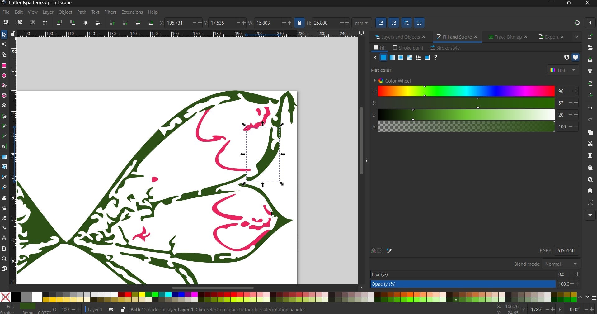paintinggreeninkscape