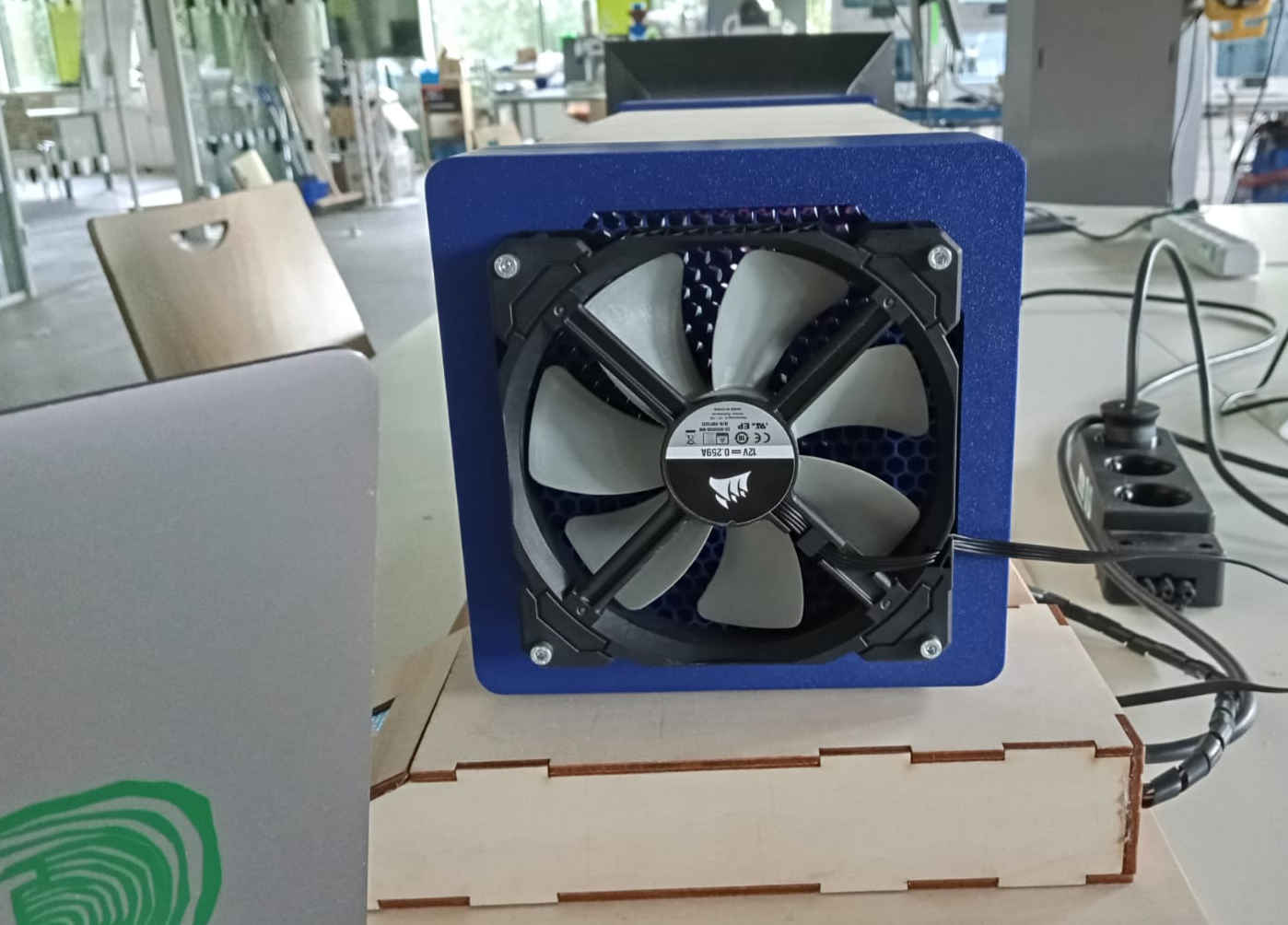 Fan side