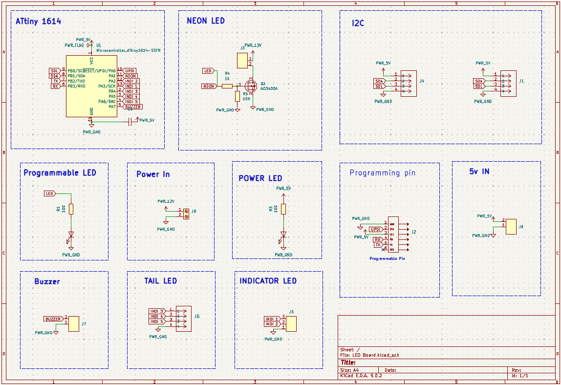 LED Board Schematic
