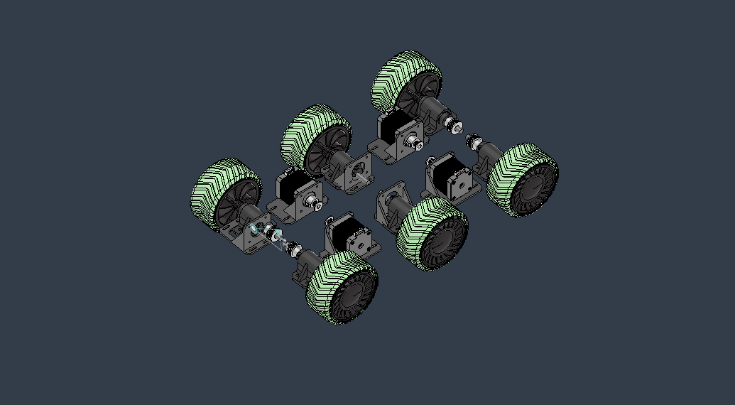Wheel and Motor Placement