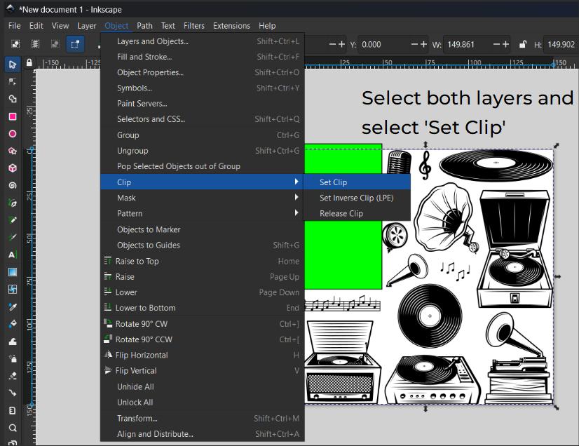 Inkscape Pattern