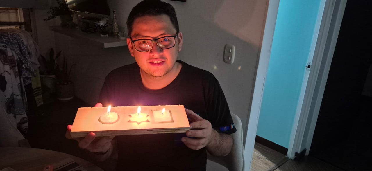Final handmade candles