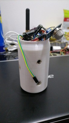 LoRa range test setup