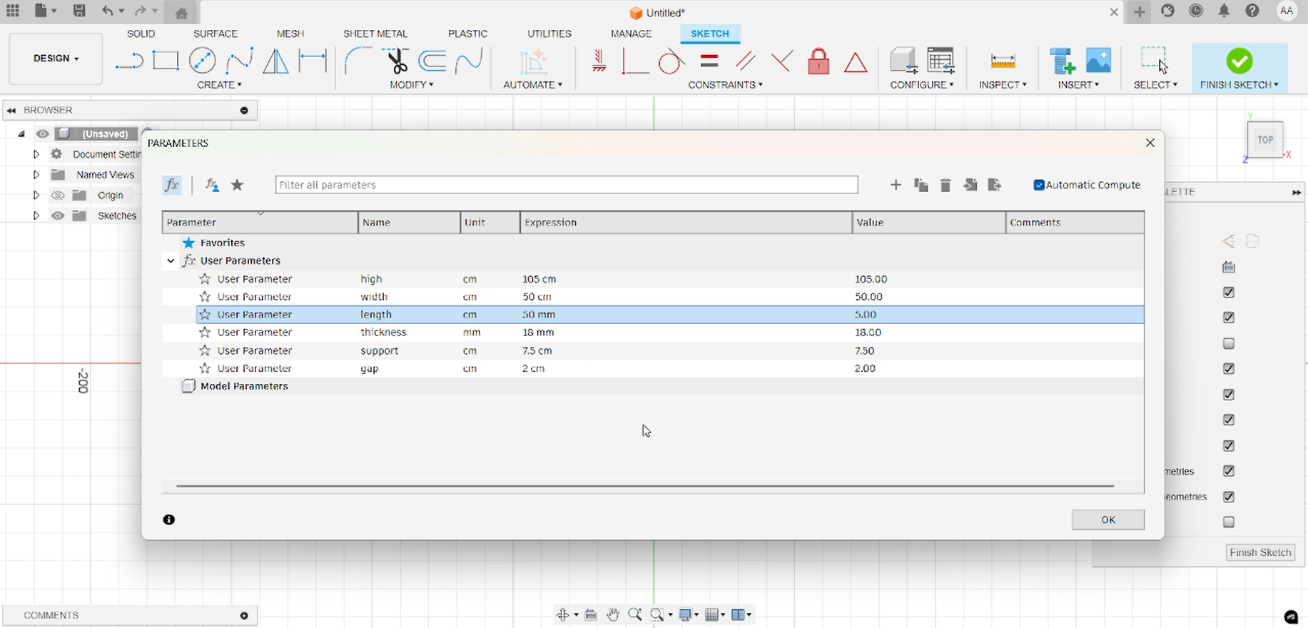 Fusion 360 flat pattern and assembly preview
