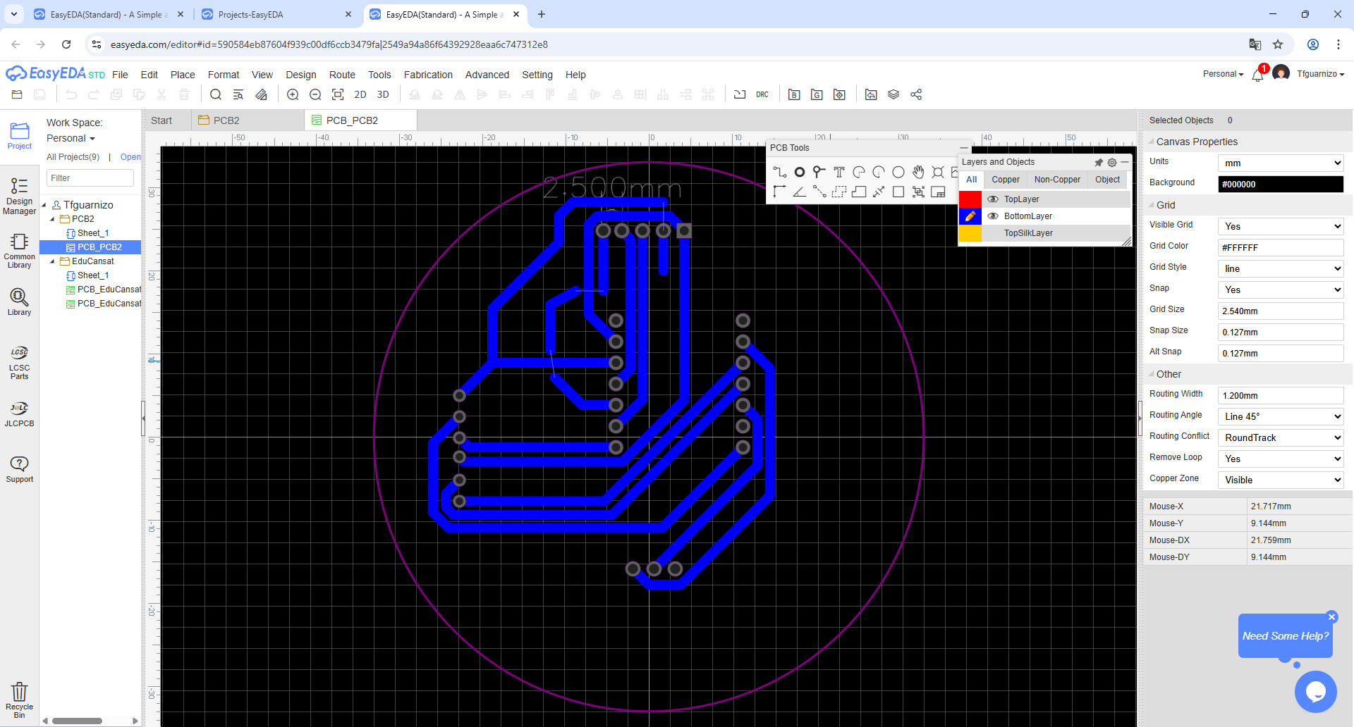 PCB Tracks