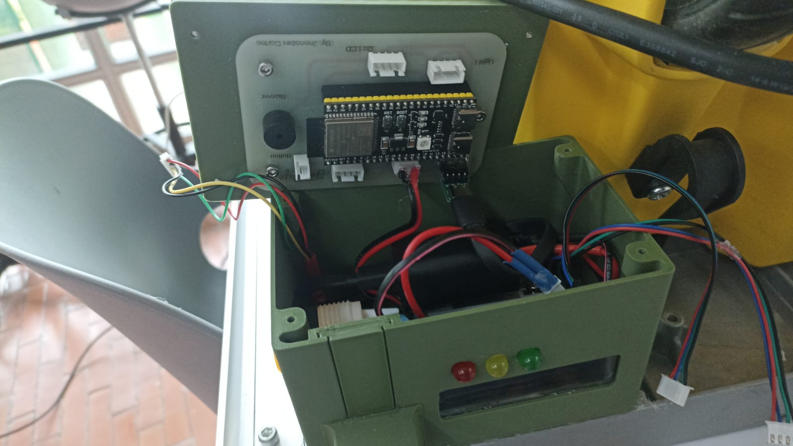 Installed system on machine
