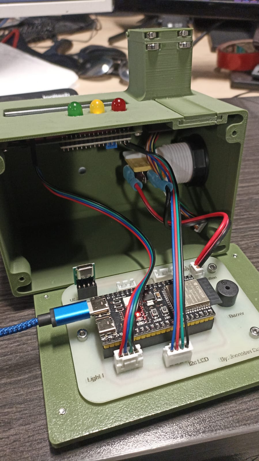 Starting connections to PCB