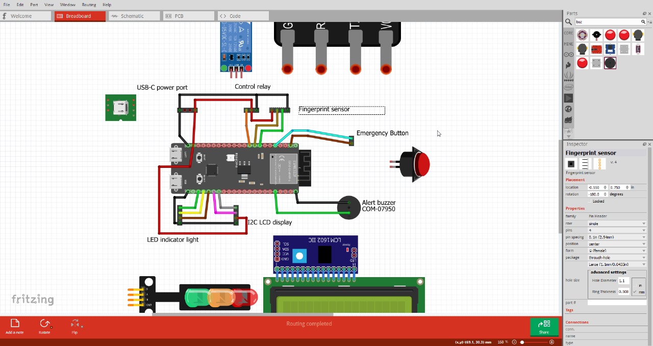 System integration block diagram