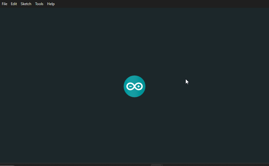 Opening Arduino IDE