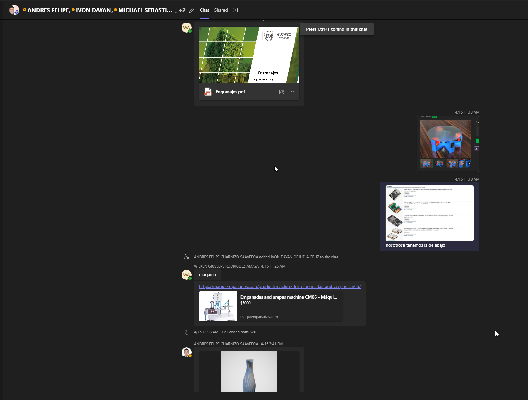 Team brainstorming