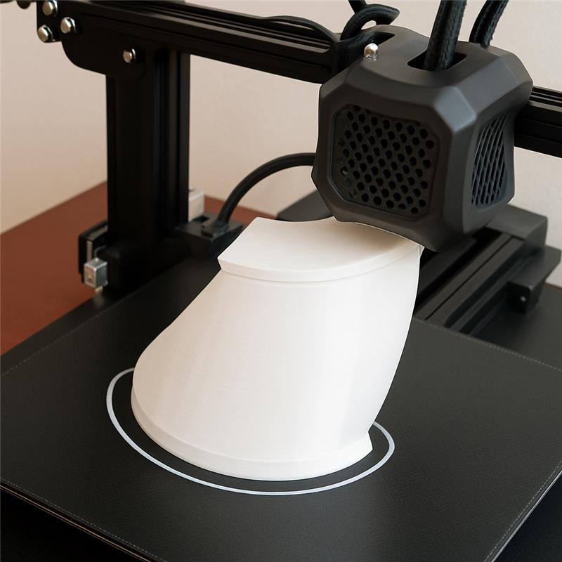 Printed mold pieces