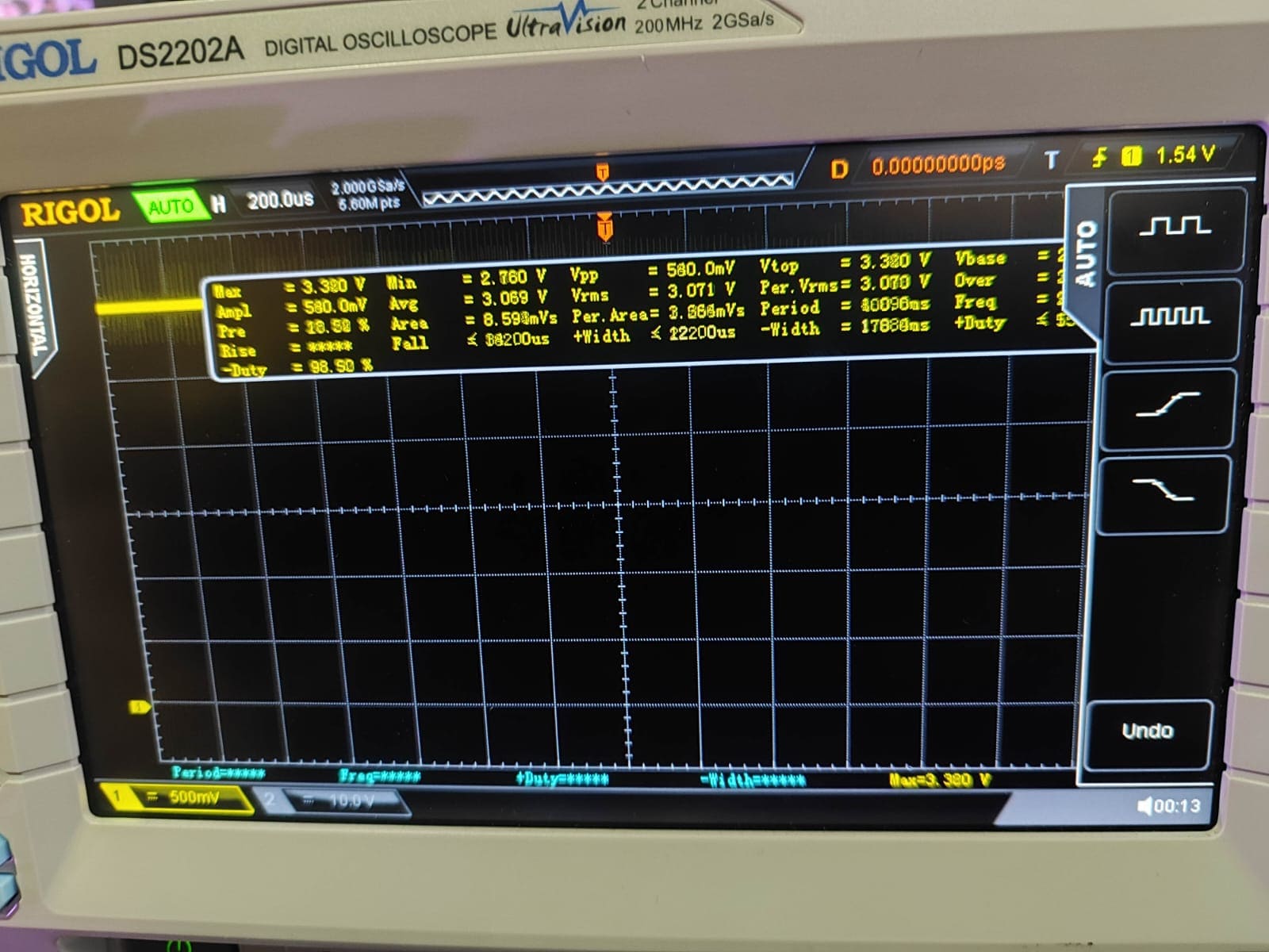 Oscilloscope Detail 0