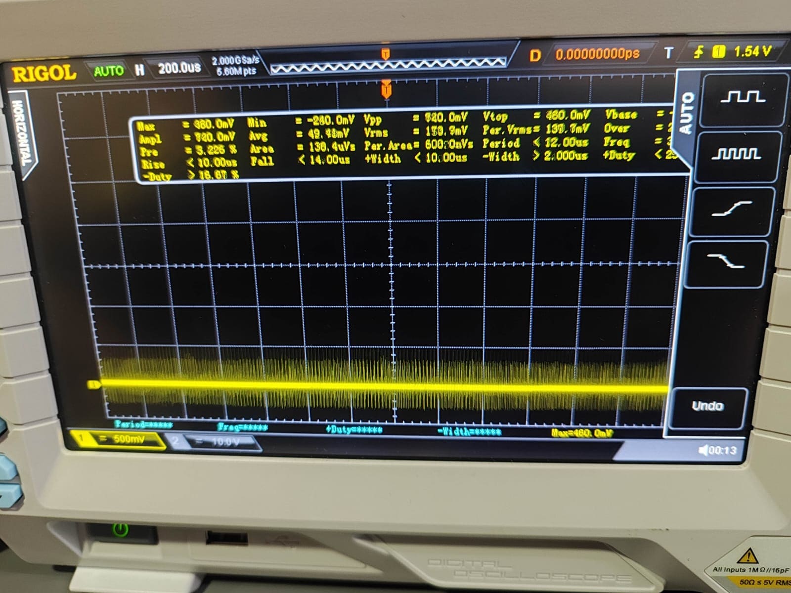 Oscilloscope Detail 1
