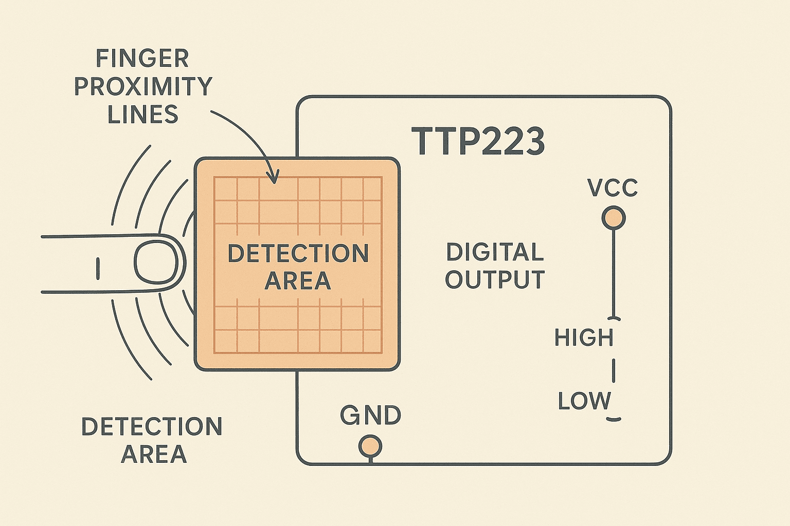 Touch Signal Diagram