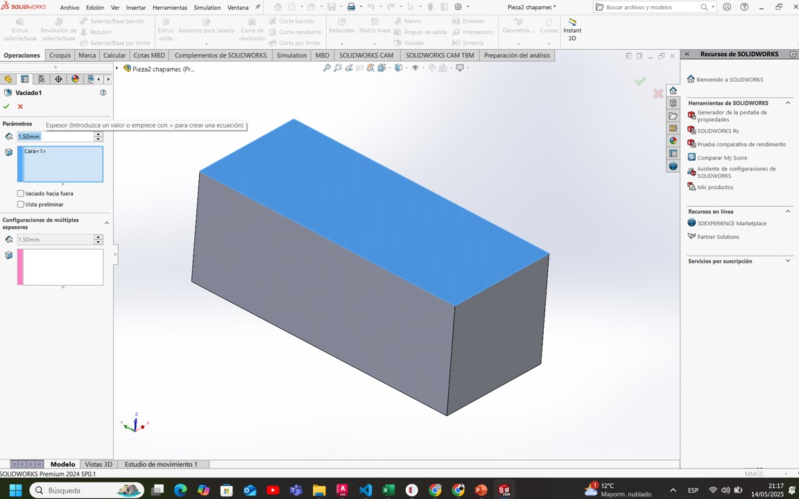 Shell feature