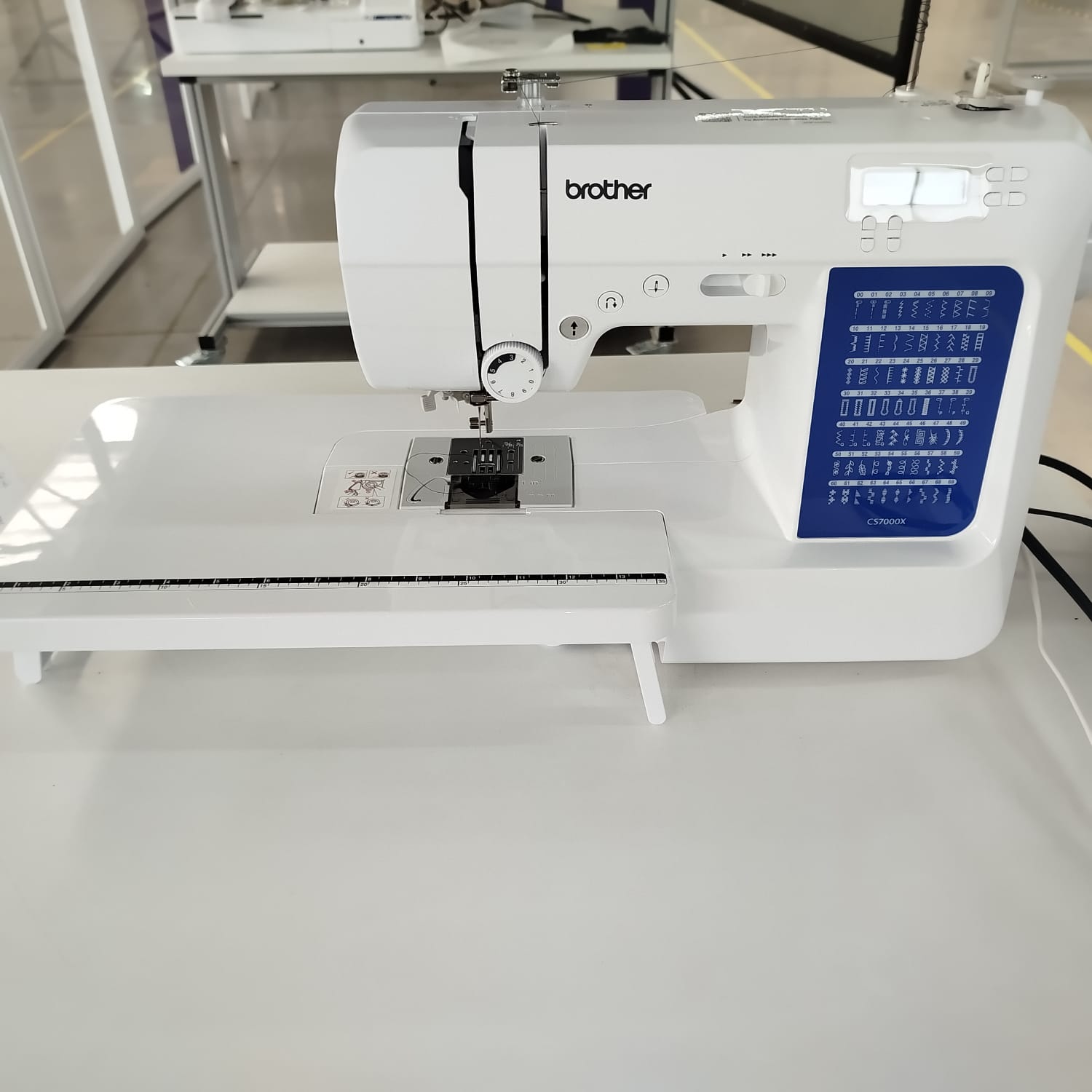 Brother CS7000X sewing machine front view