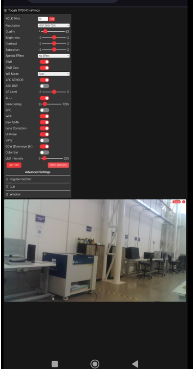 Video Stream on Mobile