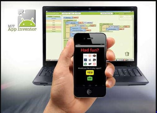 MIT App Inventor interface