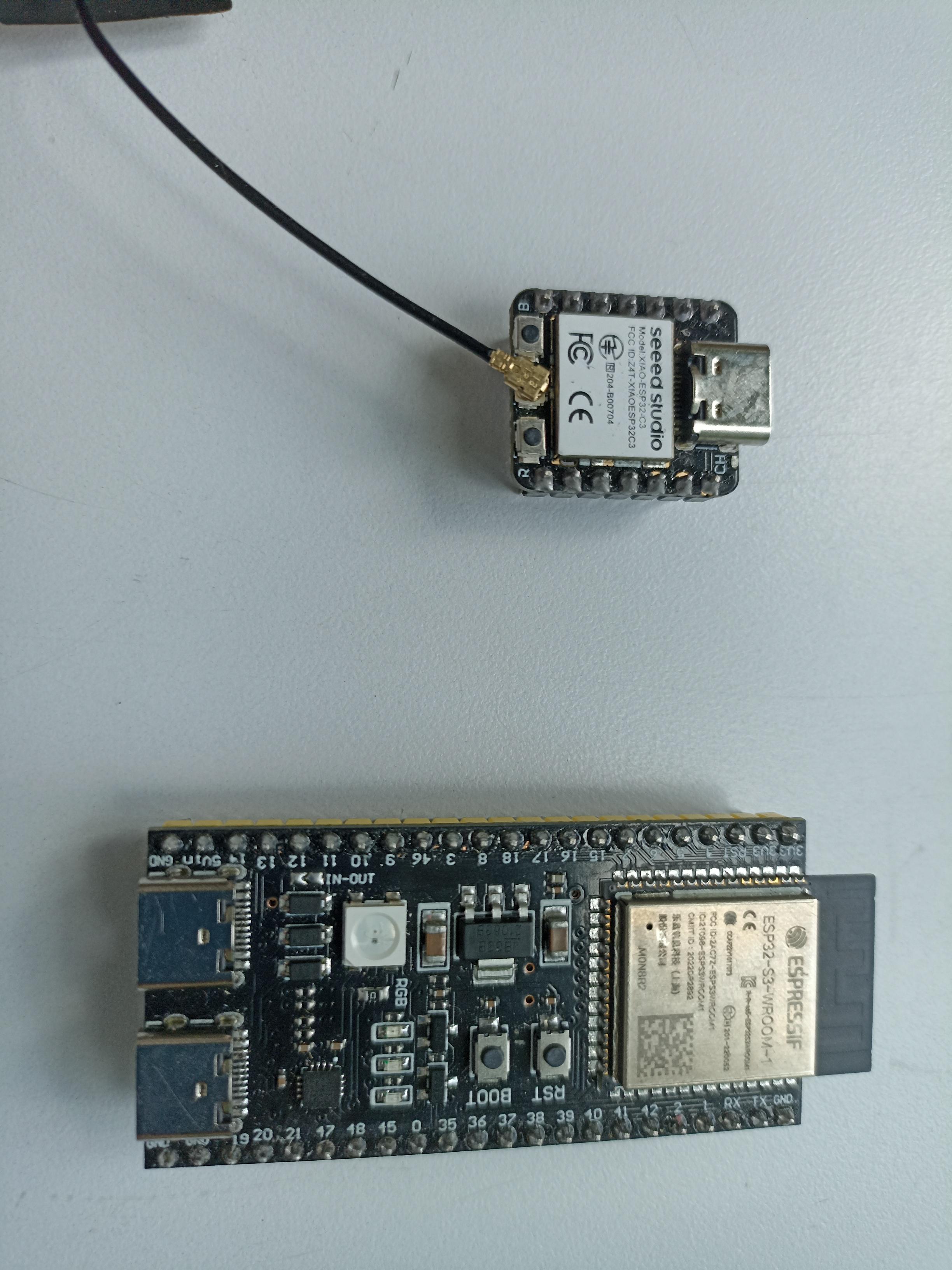 ESP32 Board Size Comparison