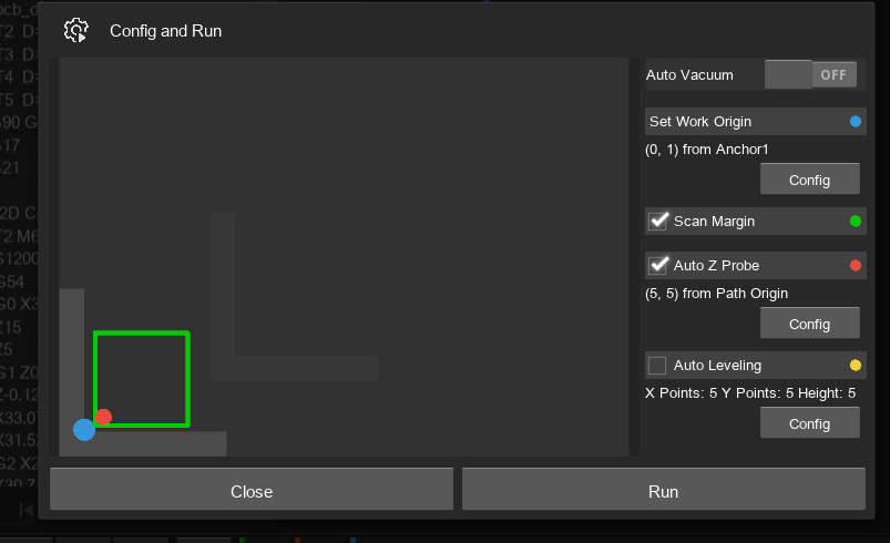 Setting origin in Makera interface
