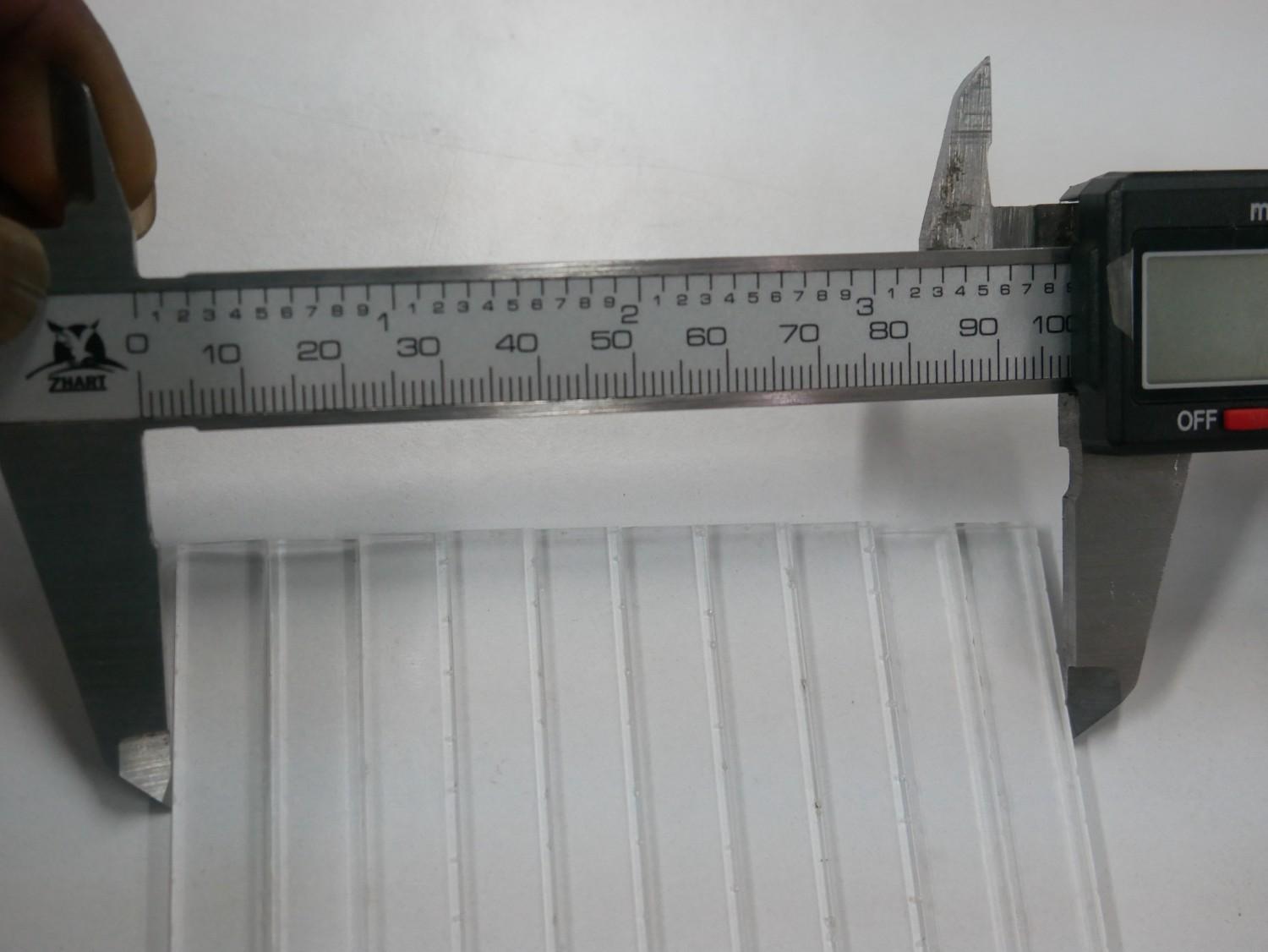 Verneir caliper measurements