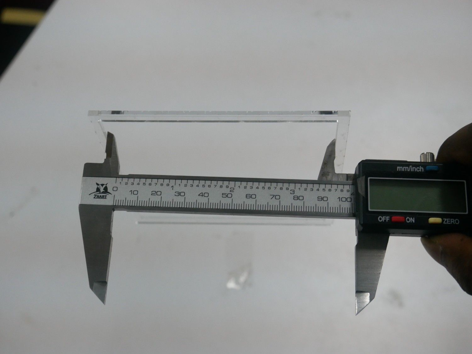 Verneir caliper measurements