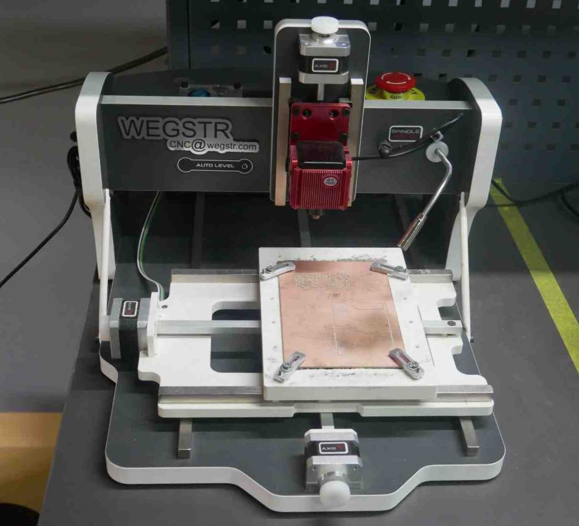 Final group photo with completed PCBs
