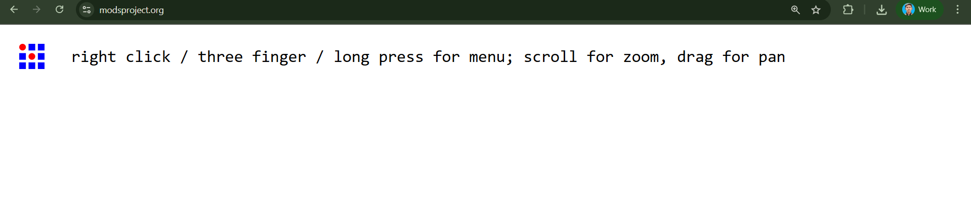 MODS CE Interface