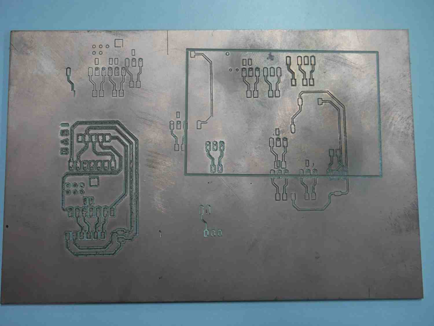Final group photo with completed PCBs