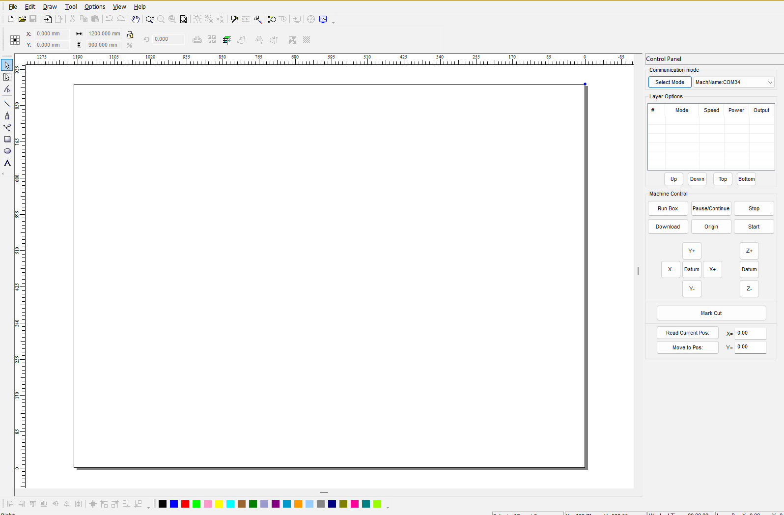 LaserCAD Interface