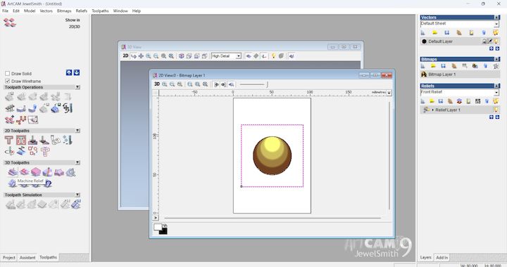 ArtCAM stage 6