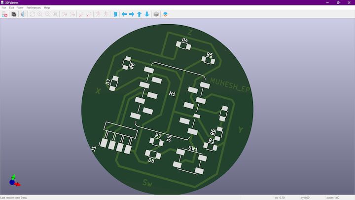 PCB Design using KICAD 13