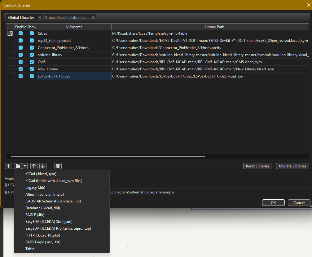 Adding Symbol Library
