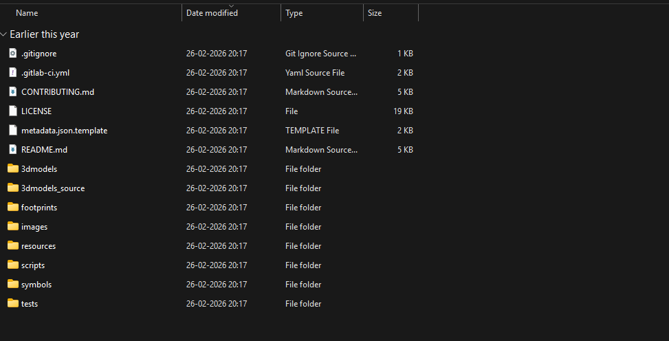 Open Footprint Library Manager