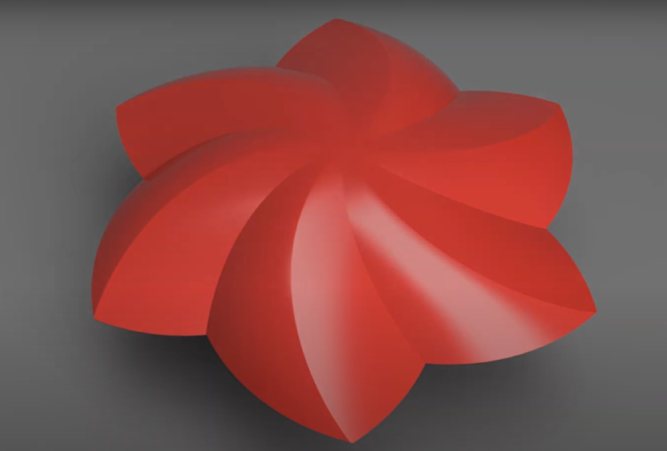 Helical petals