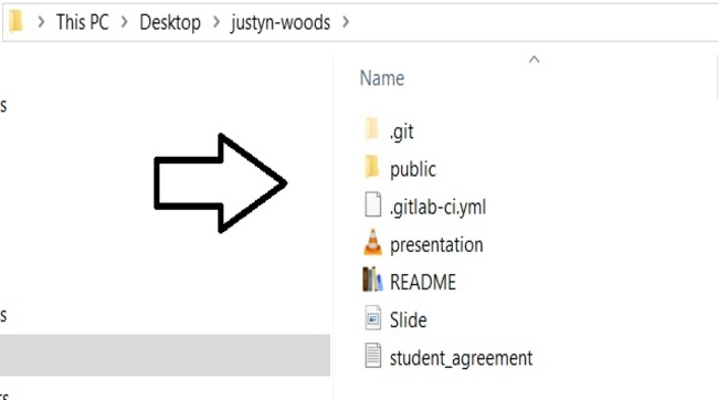 folder structure