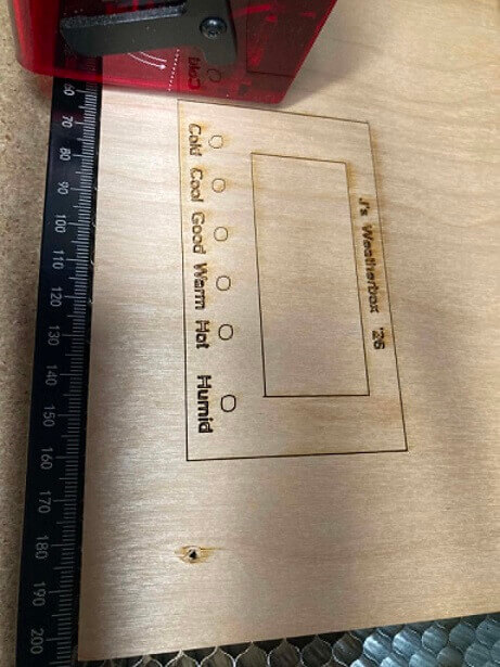faceplate on bench