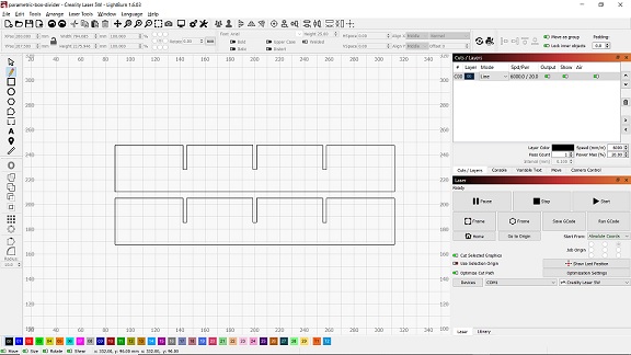Tracing a shape