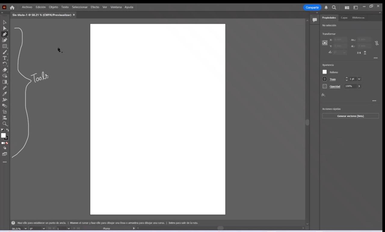 Adobe Illustrator interface