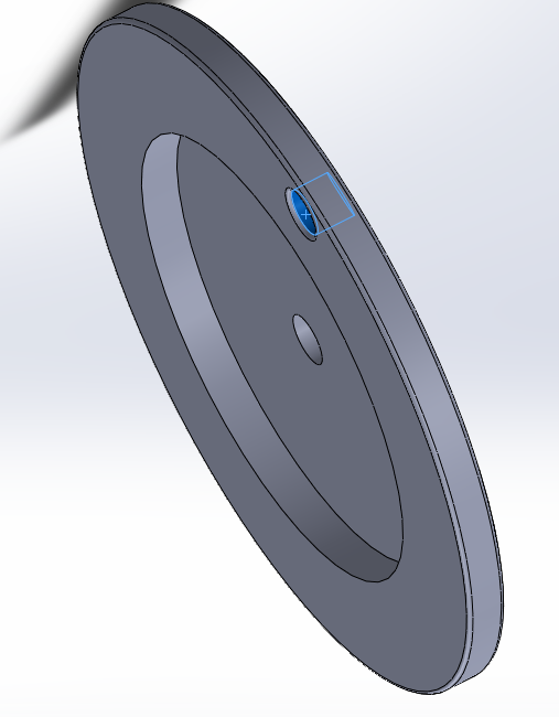 Visualizing the cylindrical cut